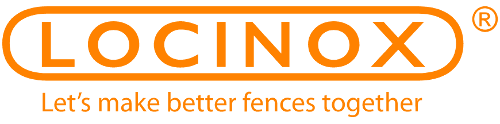 locinox locks logo with text - lets make better fences together