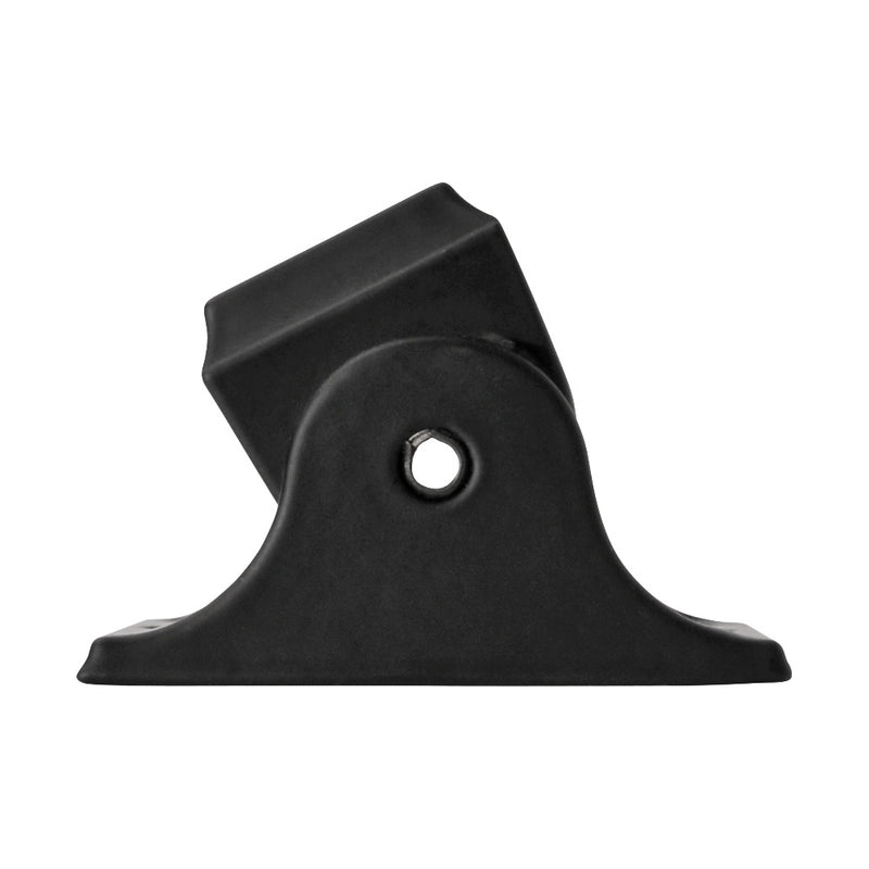 Adjustable Aluminium Baluster Bracket 35 x 51mm For 16mm Diameter Black