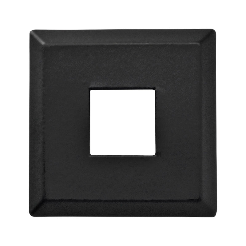 Aluminium Baluster Collar On Level 14 x 40mm For 12.5mm Square Black
