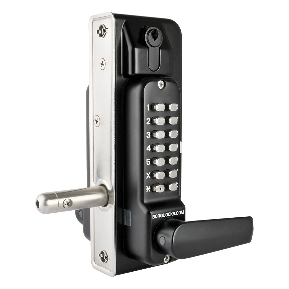 Borg Code Lock Borg BL3435 KOECP 2 Side Code Lock To Suit 10-30mm With Trigger Releas