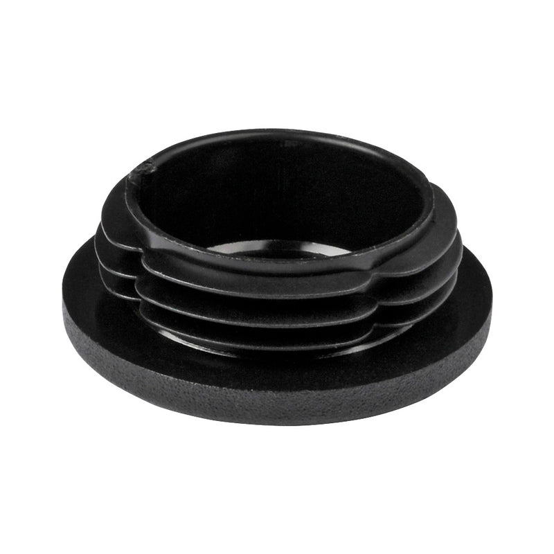 GRP Handrail Fitting Plastic End Cap Black