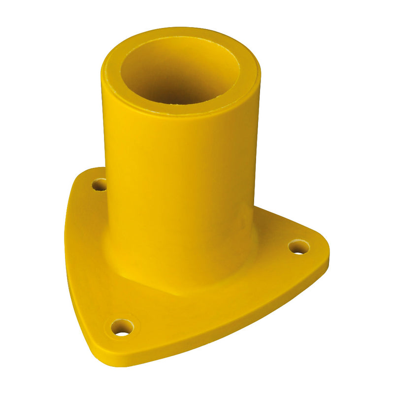 GRP Handrail Fitting Triangular Base Flange