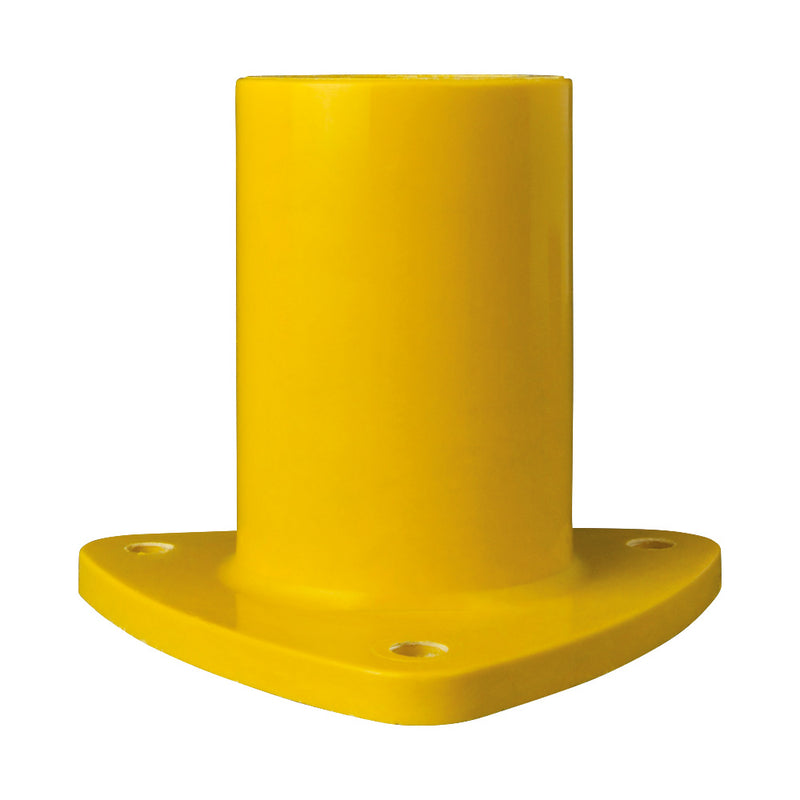 GRP Handrail Fitting Triangular Base Flange