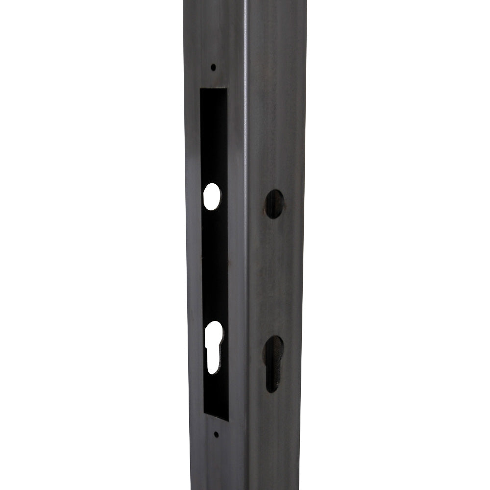 Lock Frame Gate Lock Frame Kit 50mm Profiled Box Section Lock Handles & Cylinder