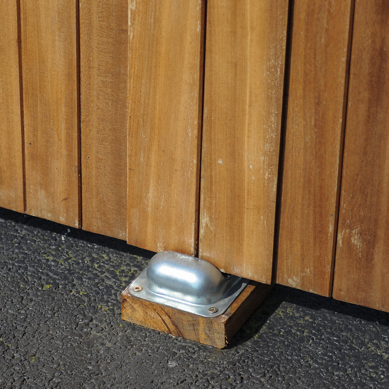 Gate Stop Ramp Pressed Gate Stop 158 x 138mm