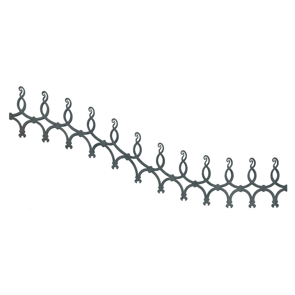 Gate Top Feature GTP32 Decorative Gate Top Profile 205 x 2000mm 260mm Rise