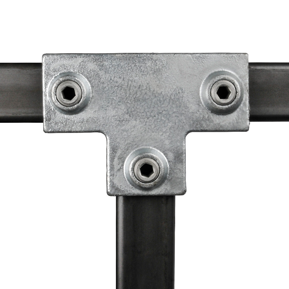 Long Tee Square Key Clamp For 25mm Box Section