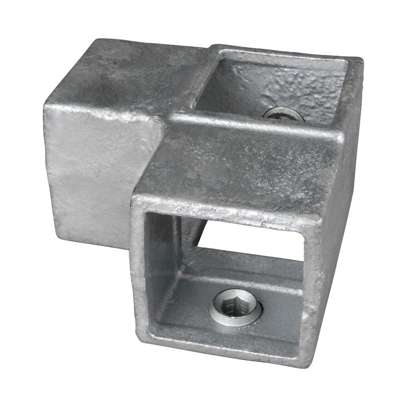 Three Way Mid Corner Square Key Clamp For 40mm Box Section