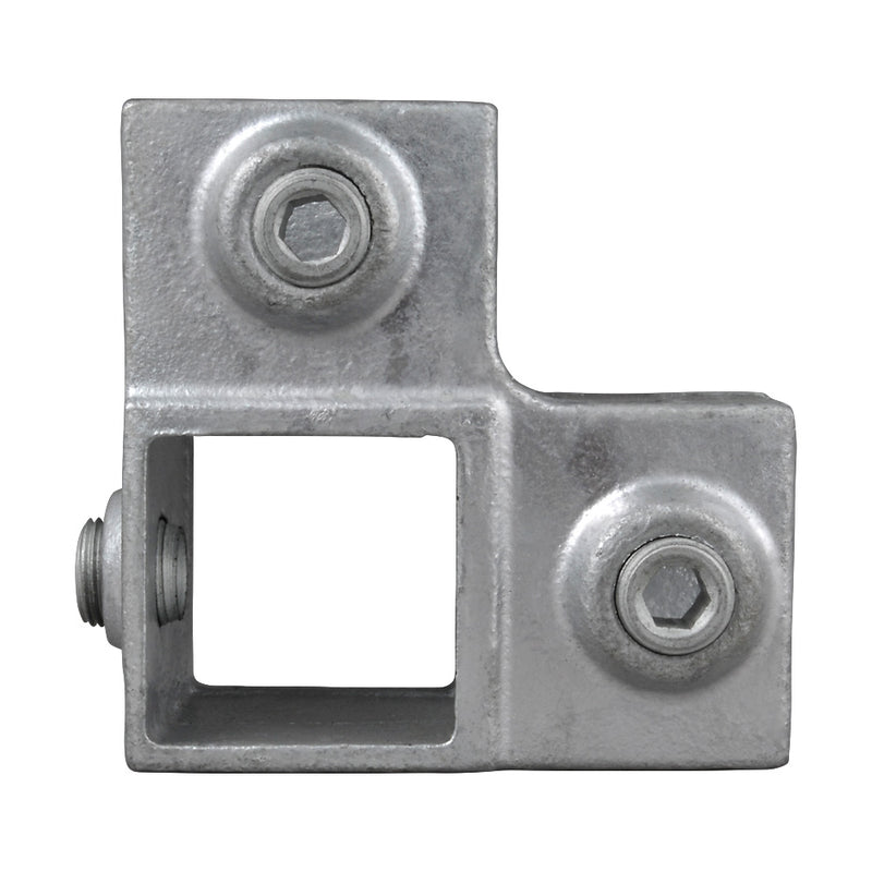 Three Way Mid Corner Square Key Clamp For 25mm Box Section