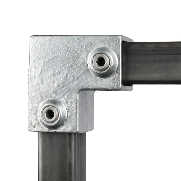 90° Elbow Square Key Clamp For 40mm Box Section