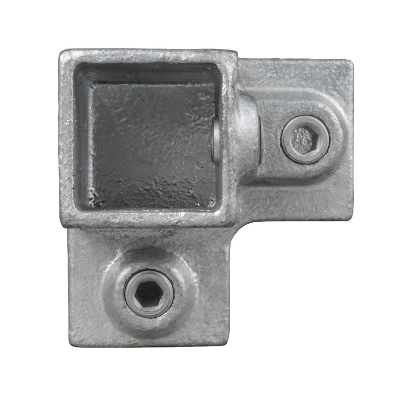 Three Way Top Corner Square Key Clamp For 25mm Box Section