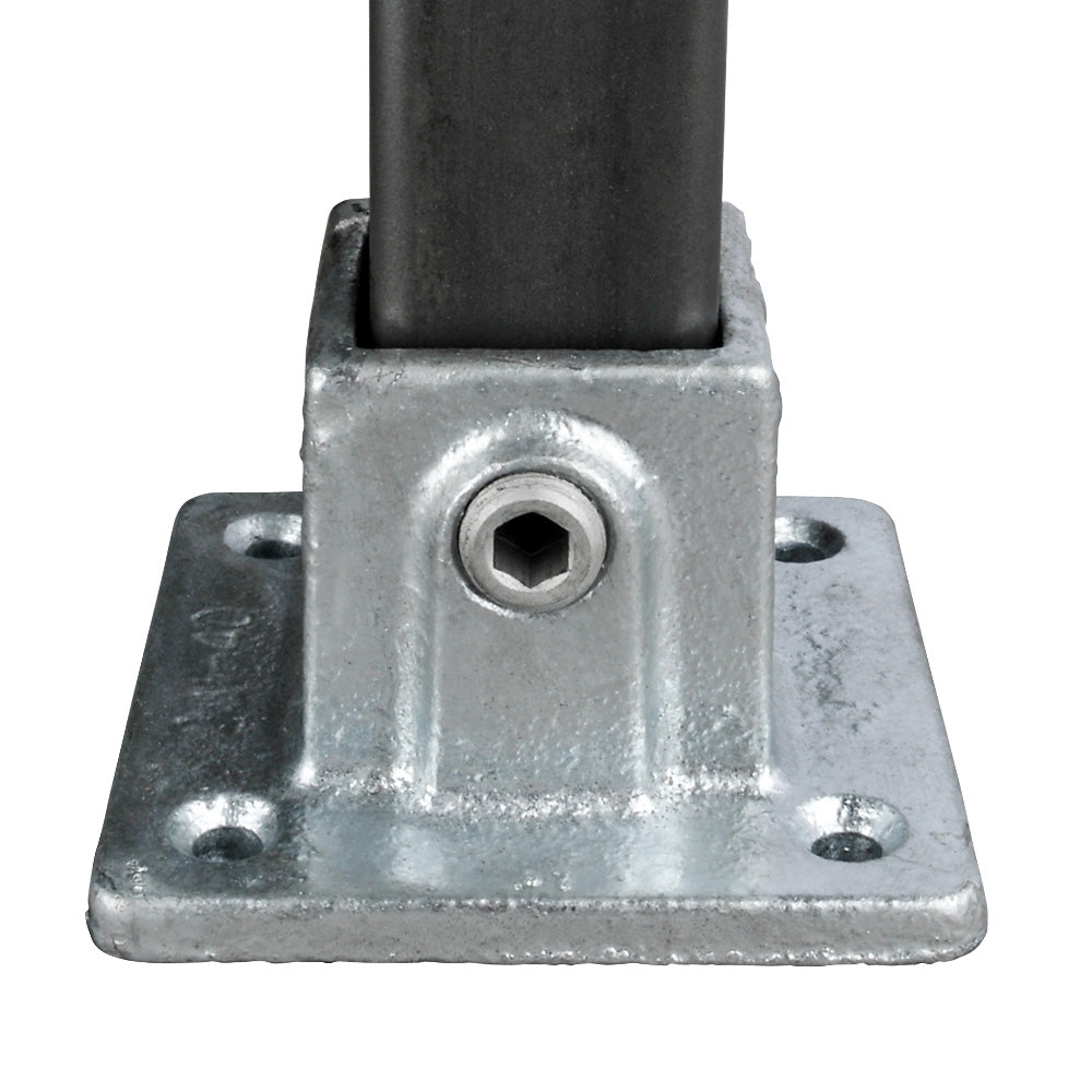 Footplate Base Square Key Clamp For 40mm Box Section