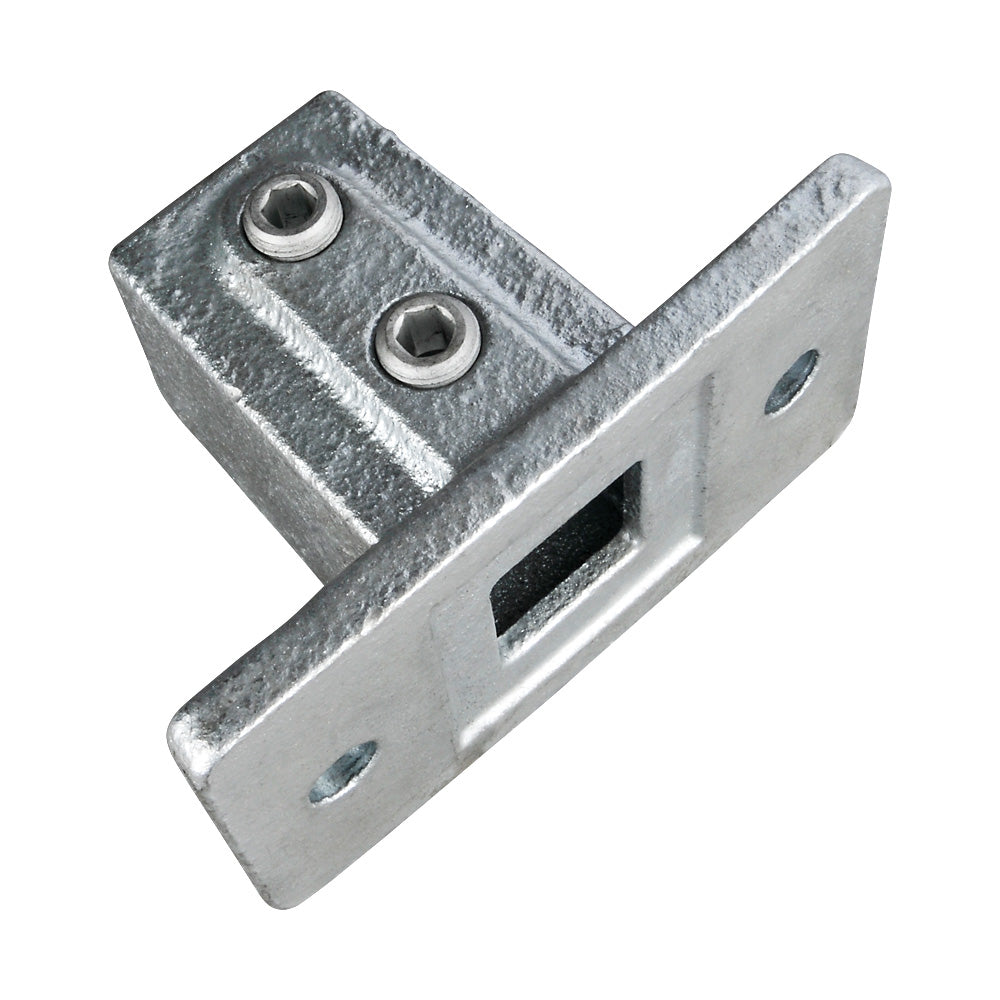 Rectangular Box Section Clamp Rectangular Base Square Key Clamp For 40mm Box Section