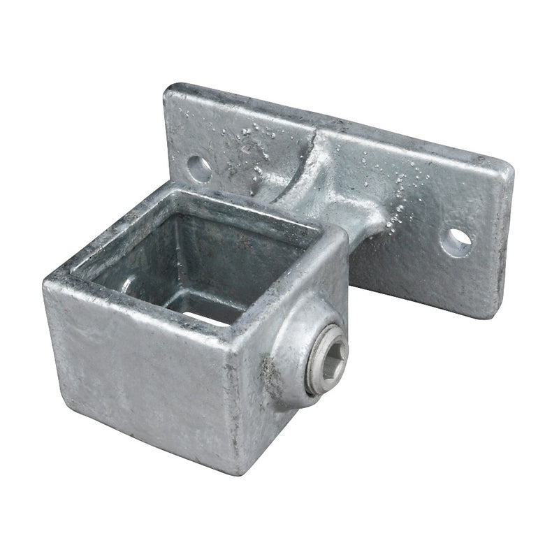 Handrail Bracket Square Key Clamp For 25mm Box Section
