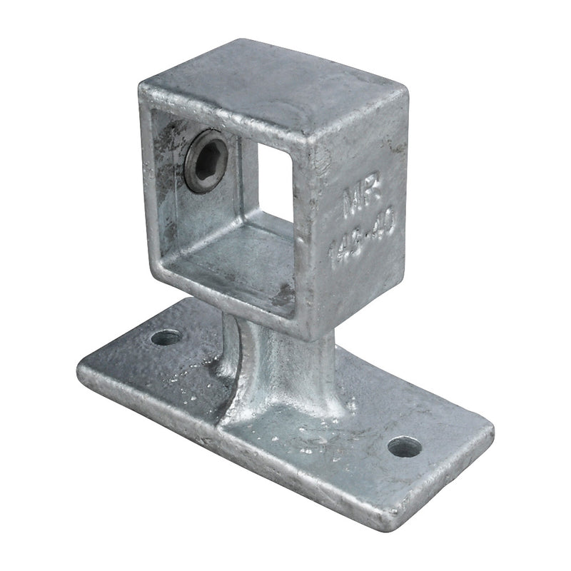 Handrail Bracket Square Key Clamp For 40mm Box Section