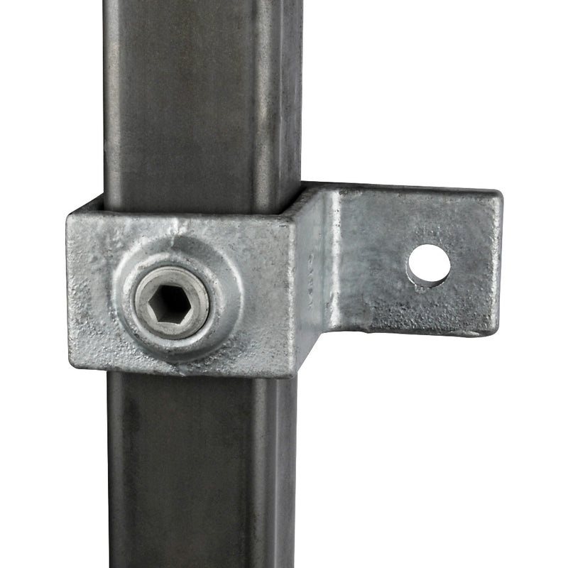 Single Lugged Bracket Square Key Clamp For 40mm Box Section
