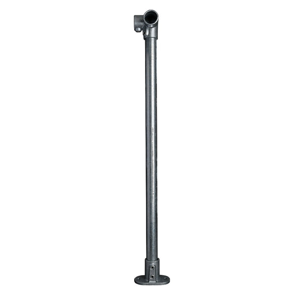 Key Clamp Corner Post - Ready Made Key Clamp To Suit 33.7mm Tube (No Mid Rail)