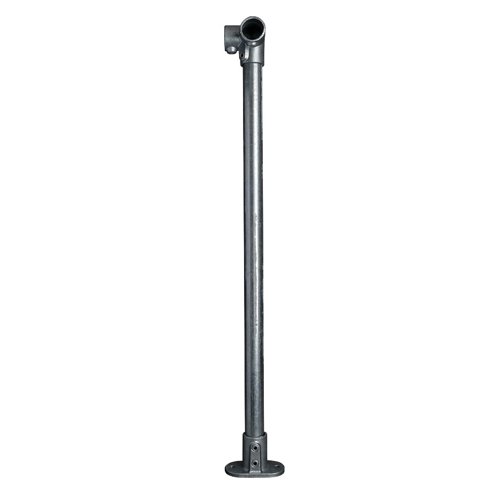 Key Clamp Corner Post - Ready Made Key Clamp To Suit 48.3mm Tube (No Mid Rail)