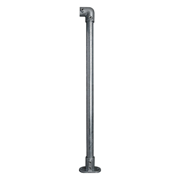 Key Clamp End Post - Ready Made Key Clamp To Suit 42.4mm (No Mid Rail)