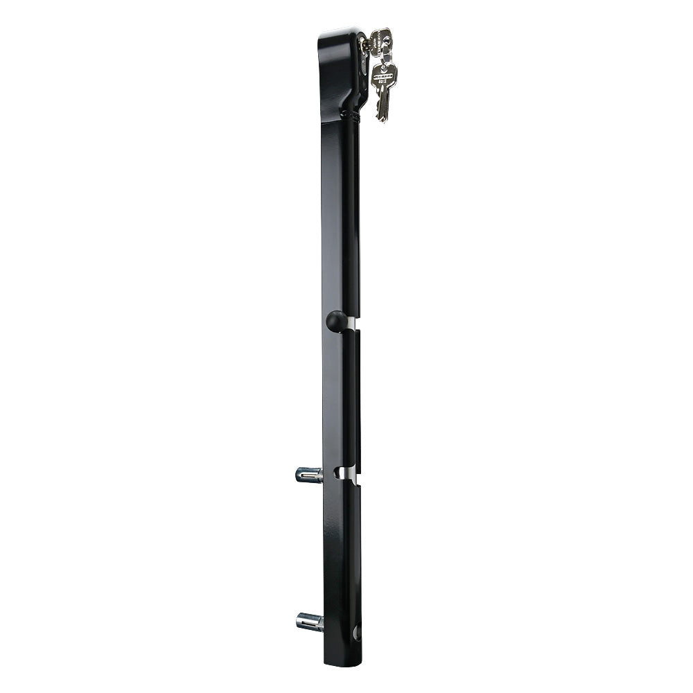 Locinox Lockey Keydrop Lockable Drop Bolt Black