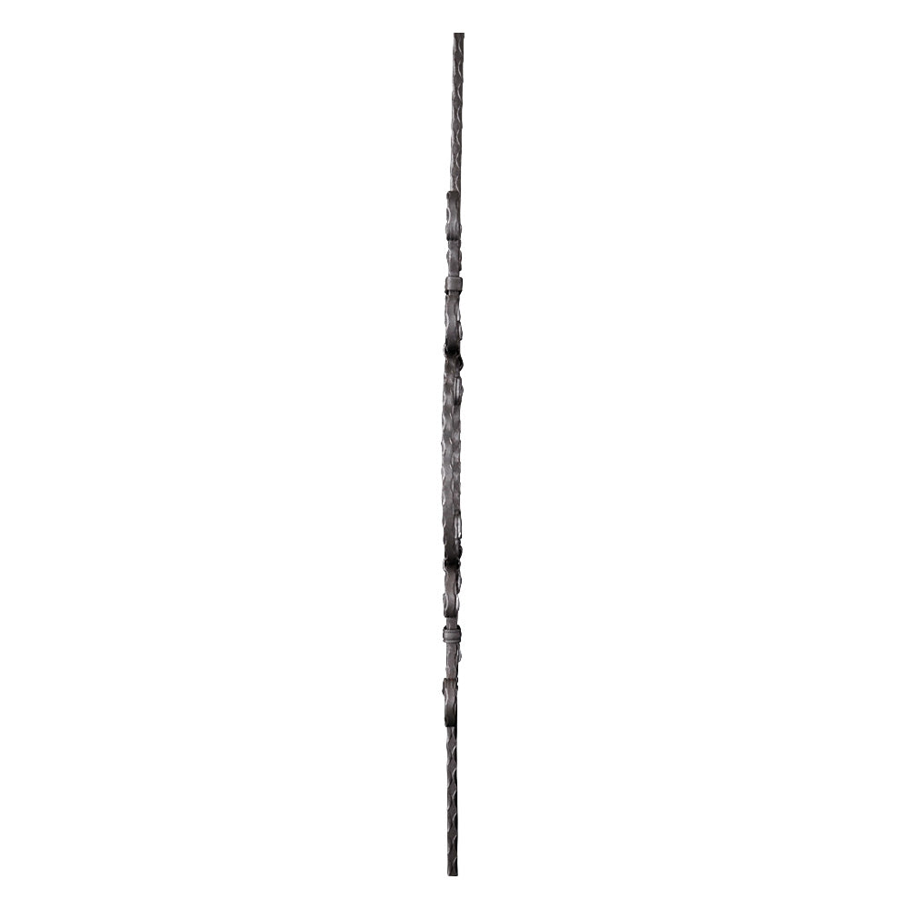 PL45 Panel 265 x 1000mm 12mm Square Hammered Bar