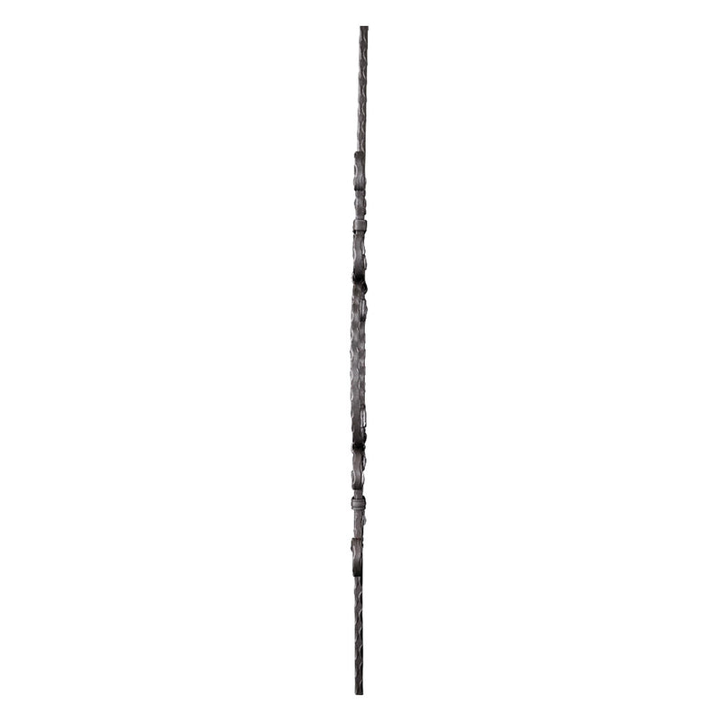 PL45 Panel 265 x 1000mm 12mm Square Hammered Bar