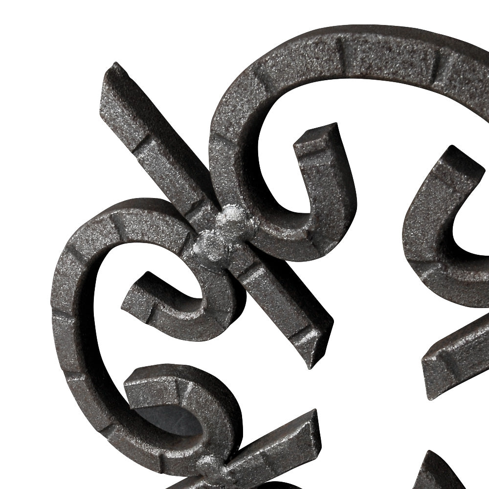 RZ11 Rosette 153mm Diameter 6 x 6mm Square Bar