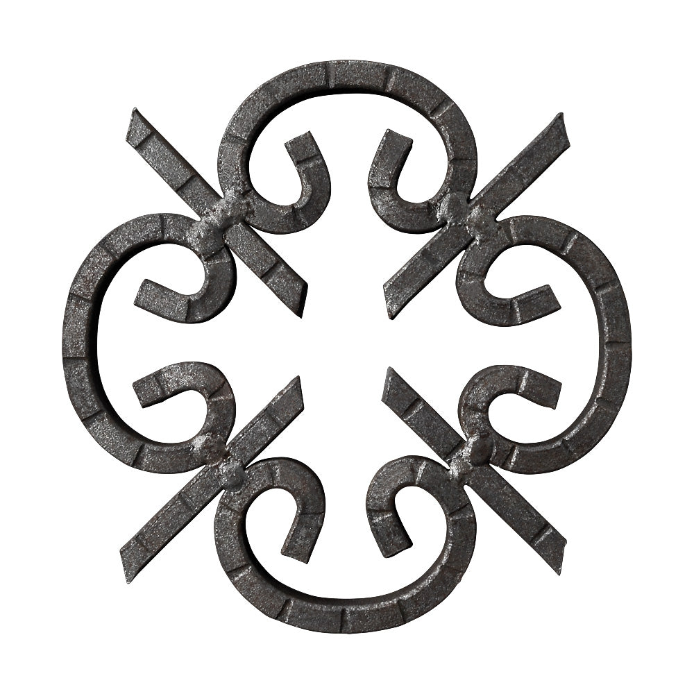 RZ11 Rosette 153mm Diameter 6 x 6mm Square Bar
