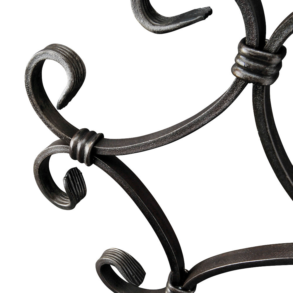 RZ20 Rosette 250mm Diameter 12 x 6mm Flat Bar (With clips)