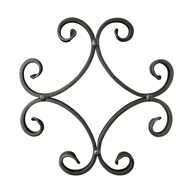 Rosette 250mm Diameter 12 x 6mm Flat Bar (No Clips)