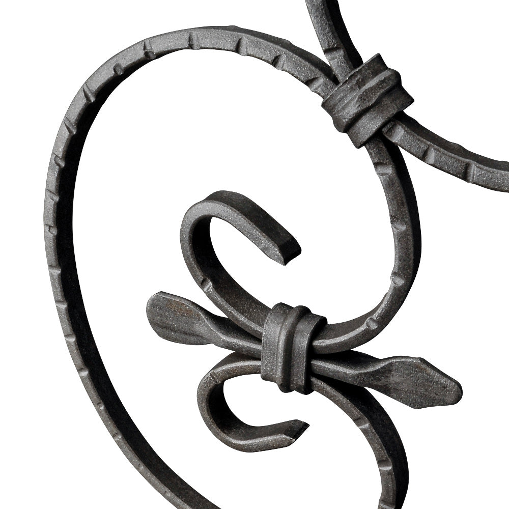 RZ4 Rosette 380mm Diameter 10 x 5mm Flat Bar