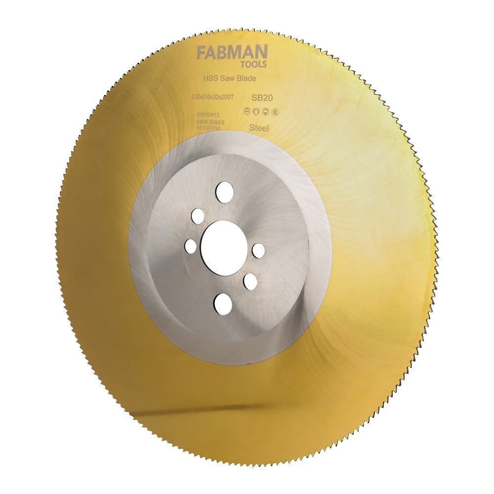 Fabman HSS Saw Blade 250mm x 2mm x 32mm x 200T