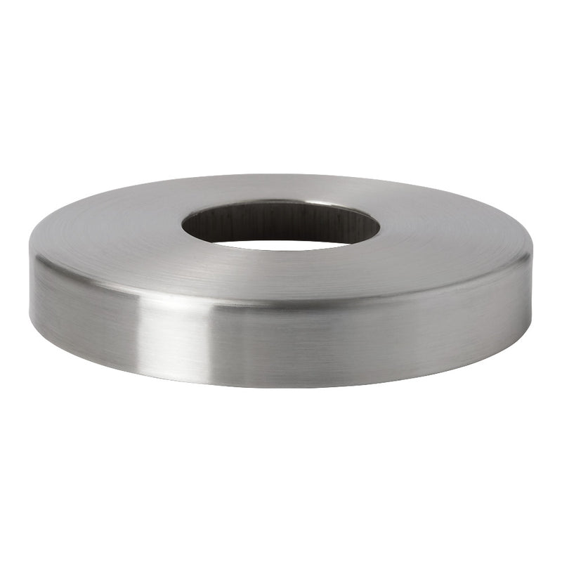 304 Base Cover Plate 125mm Diameter To Suit 42.4mm Tube