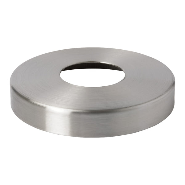 304 Base Cover Plate 125mm Diameter To Suit 42.4mm Tube