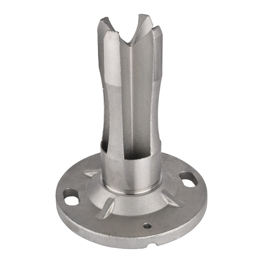 316 Base Plate To Suit 42.4mm Tube 100mm Diameter