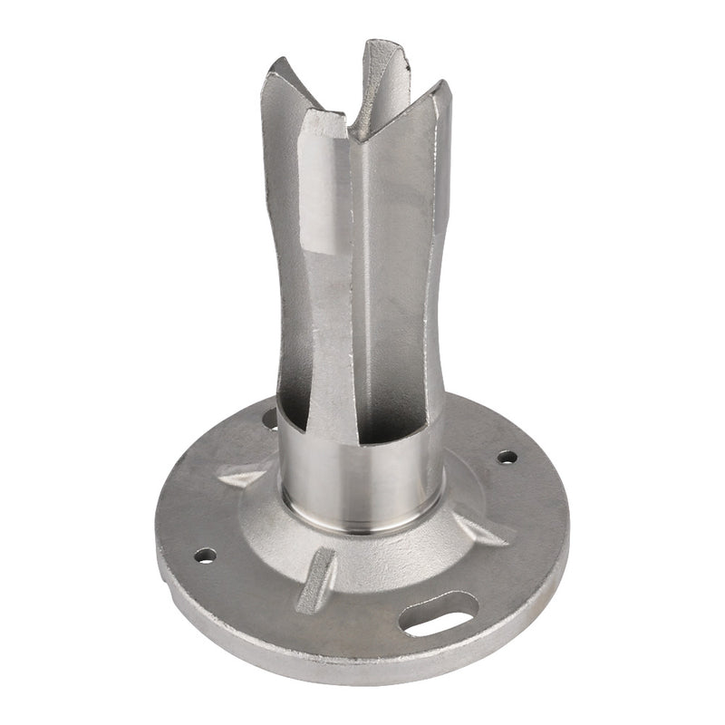 316 Base Plate To Suit 42.4mm Tube 100mm Diameter
