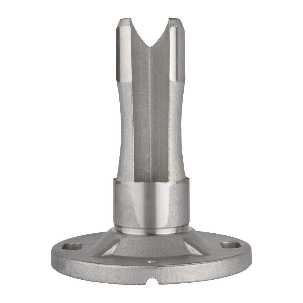 316 Base Plate To Suit 42.4mm Tube 100mm Diameter