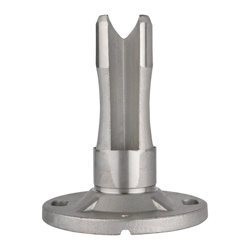 316 Base Plate To Suit 42.4mm Tube 100mm Diameter