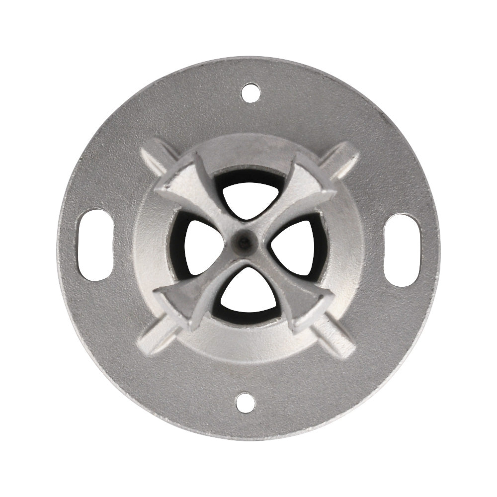 316 Base Plate To Suit 42.4mm Tube 100mm Diameter