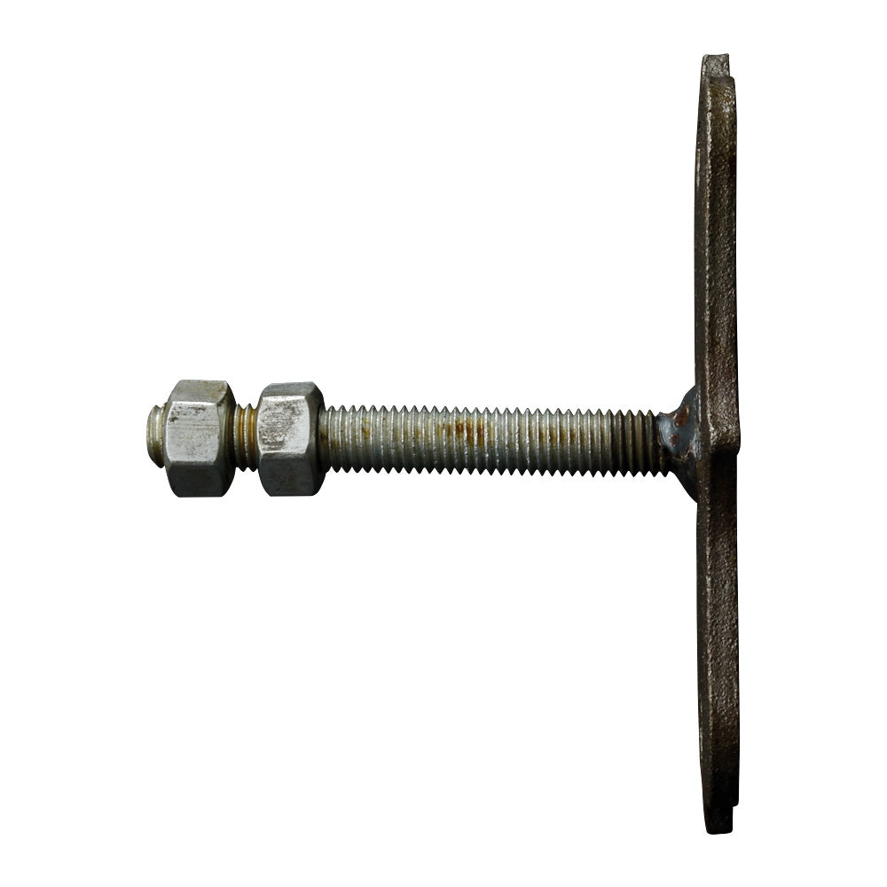Threaded Adjustable Bracket 12mm Stud 135 x 75 x 5mm