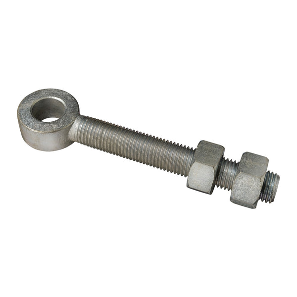 Adjustable Zinc Plated Eye Bolt To Suit 30mm Pin 200mm (8")