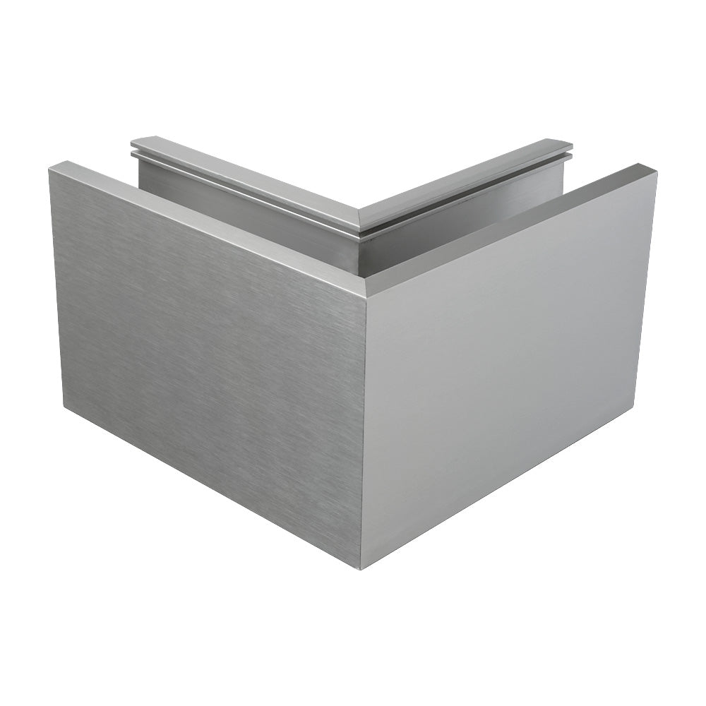 Adjustable Aluminium Channel Base Fix Internal Corner
