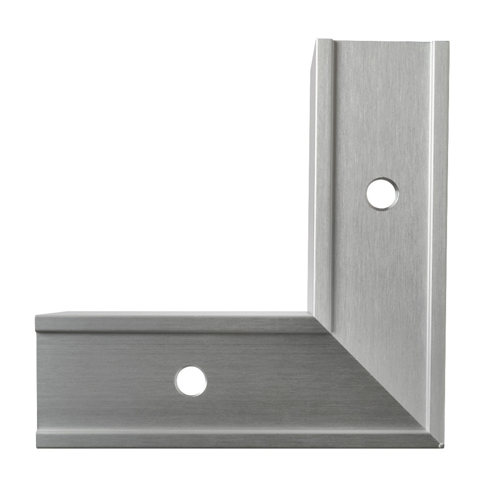 Adjustable Aluminium Channel Base Fix Internal Corner