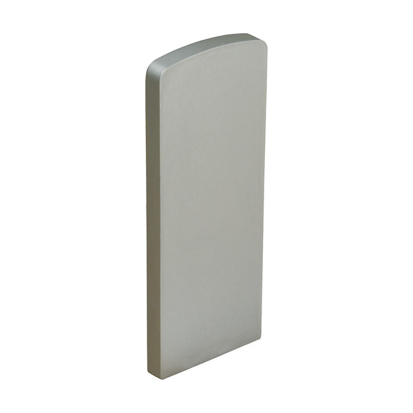 Aluminium Channel End Plate Anodised Effect