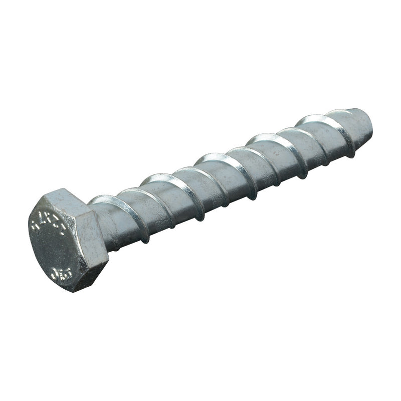 Anchor Bolt Zinc Plated  M12 x 75mm