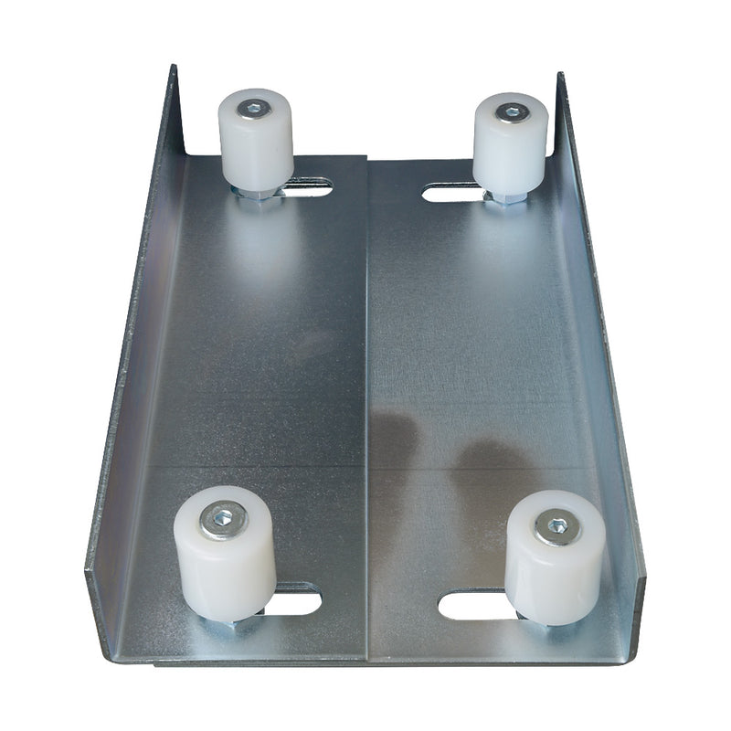 Guide Bracket With 40mm Nylon Rollers