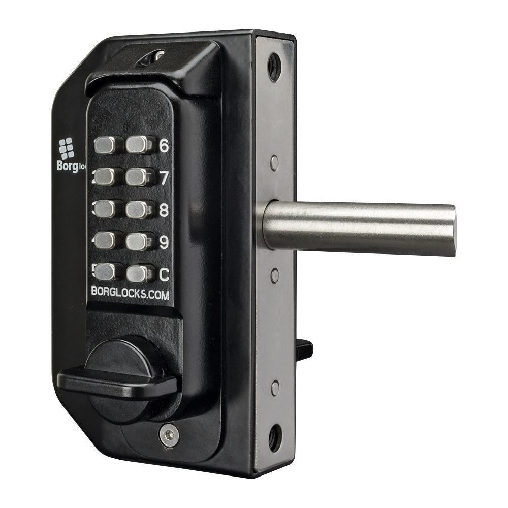 Borg Code Lock Borg BL3030 2 Sided Coded Gate Lock To Suit 30-60mm