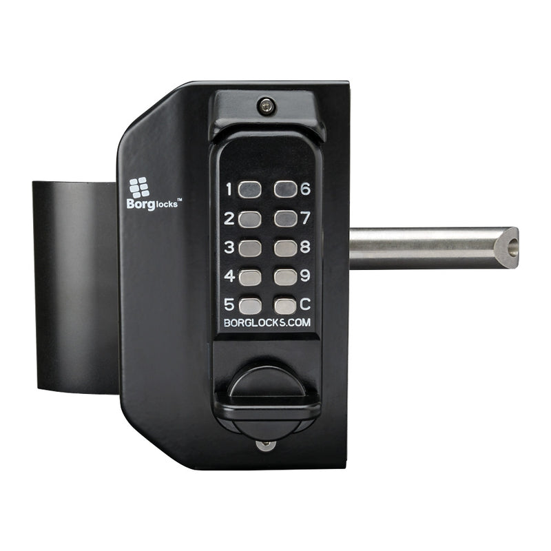 Borg 1 Side Code Gate Lock 1 Side Push Pad (Left Hand)