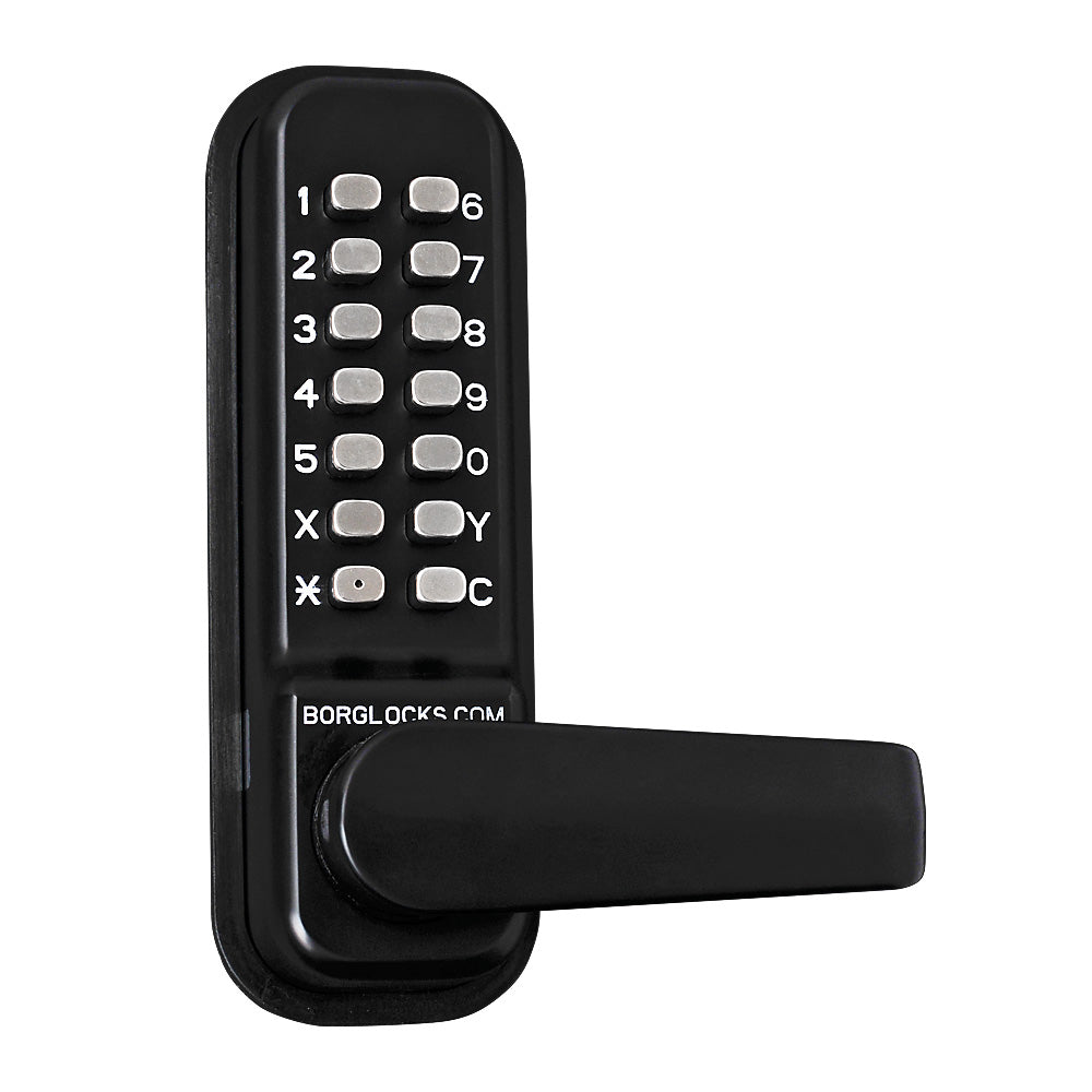 Borg ECP Code Lock 1 Side Code 1 Side Lever For Wooden Gates