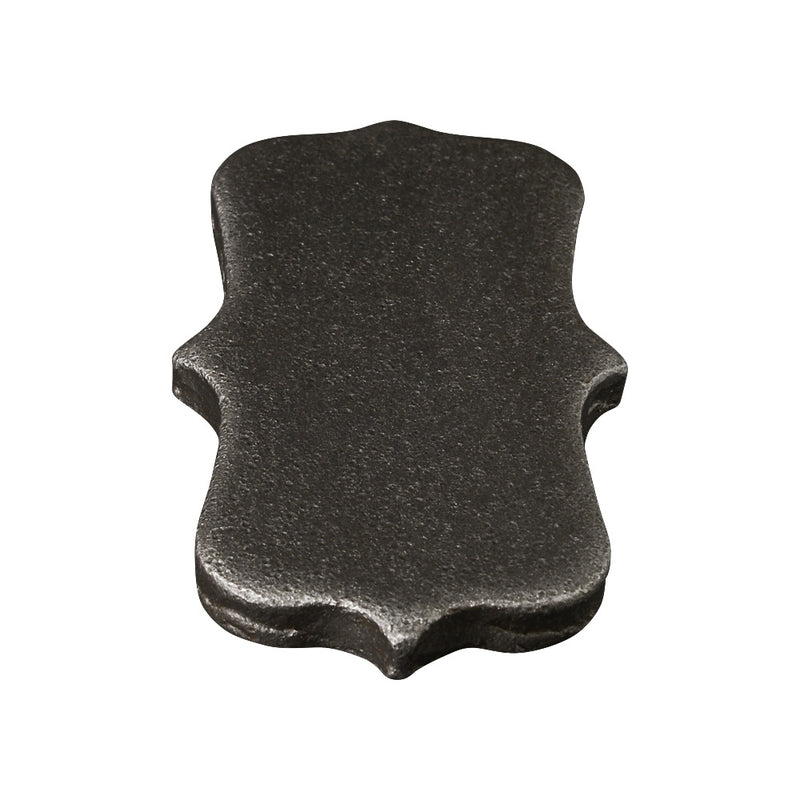 BP1 Shaped Pointed Back Plate 40 x 75 x 5mm